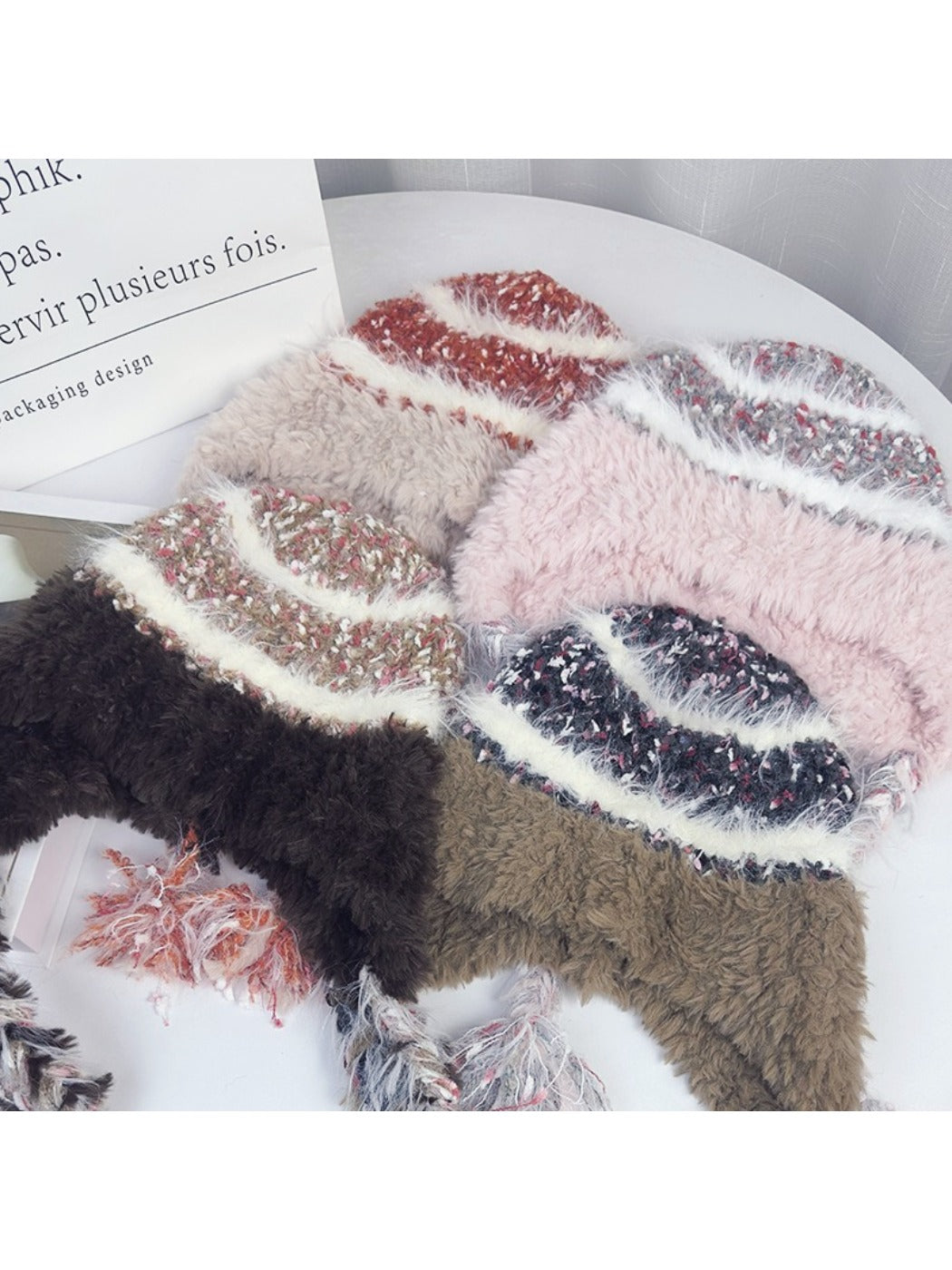 Haila - Winter Beanie with Tassels