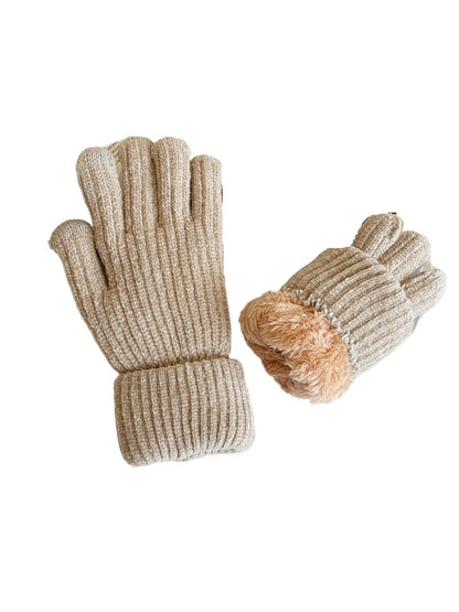 Gloving - Plush-Lined Gloves with Touchscreen