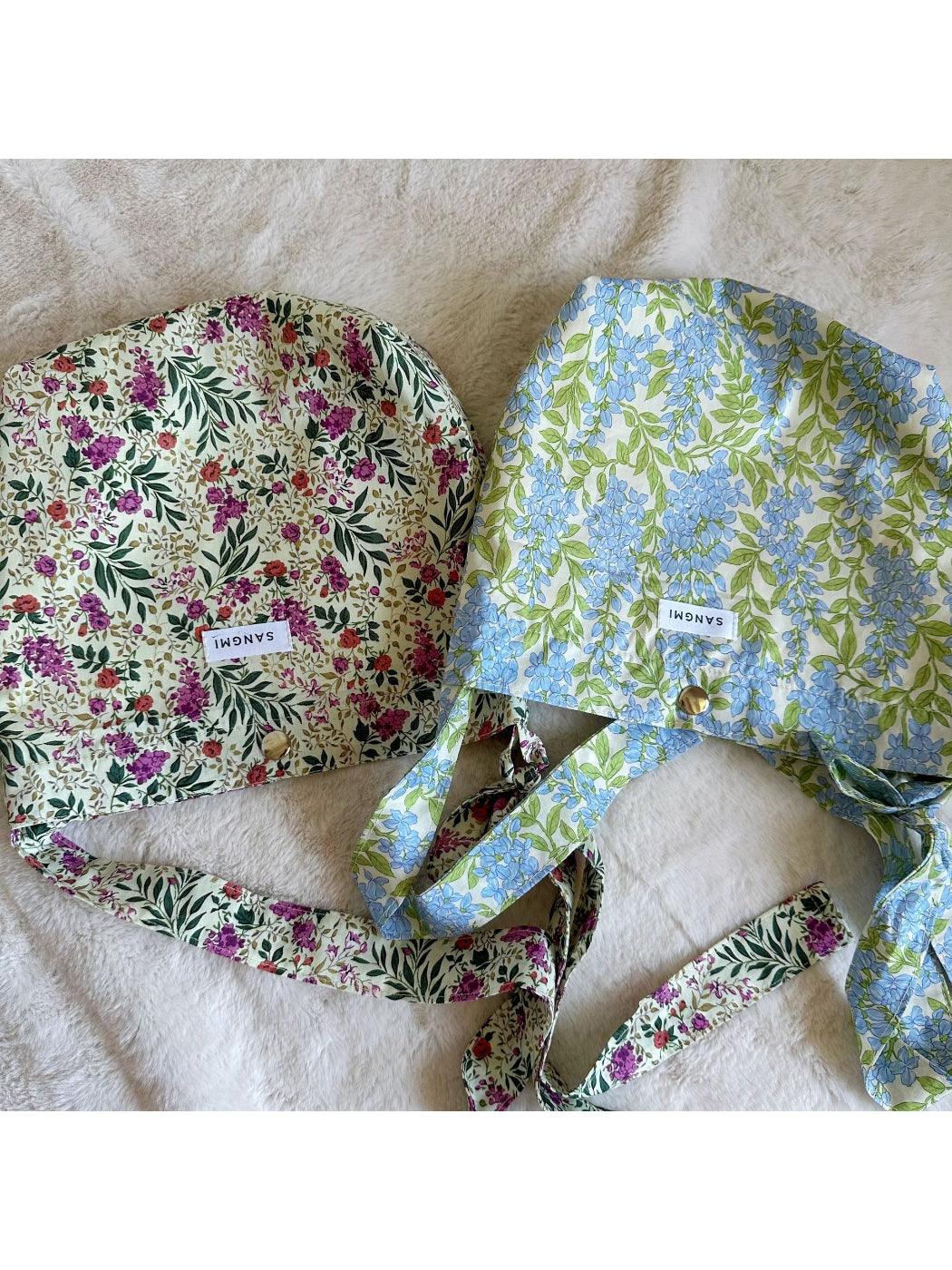 Cosbai - Vintage Garden Pattern Shoulder Bag