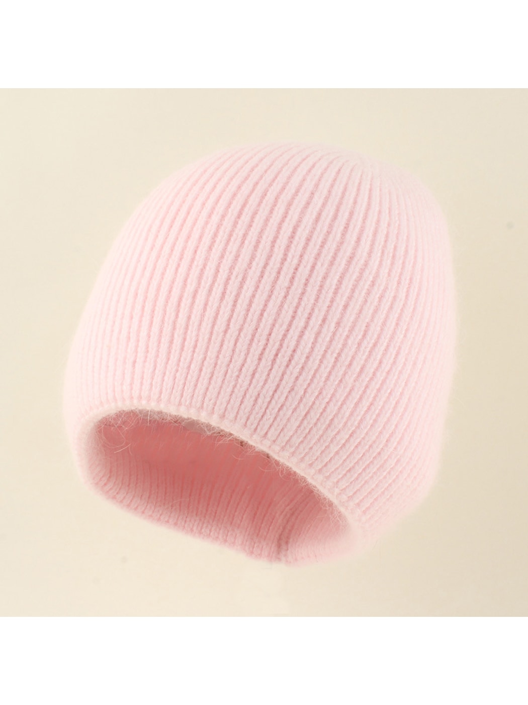 Haila - Women's Ribbed Brimless High-Top Beanie