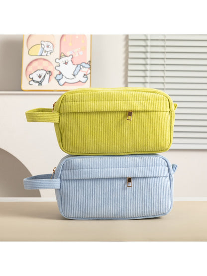 Cosbai - Simple Pastel-toned Toiletry Bag