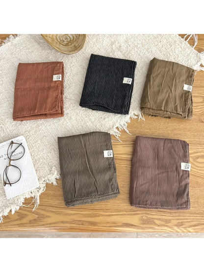 Scarvii - Fine Stripe Lightweight Scarf