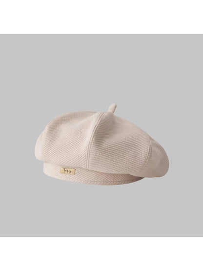 Haila - Minimal Soft Textured Classic Beret