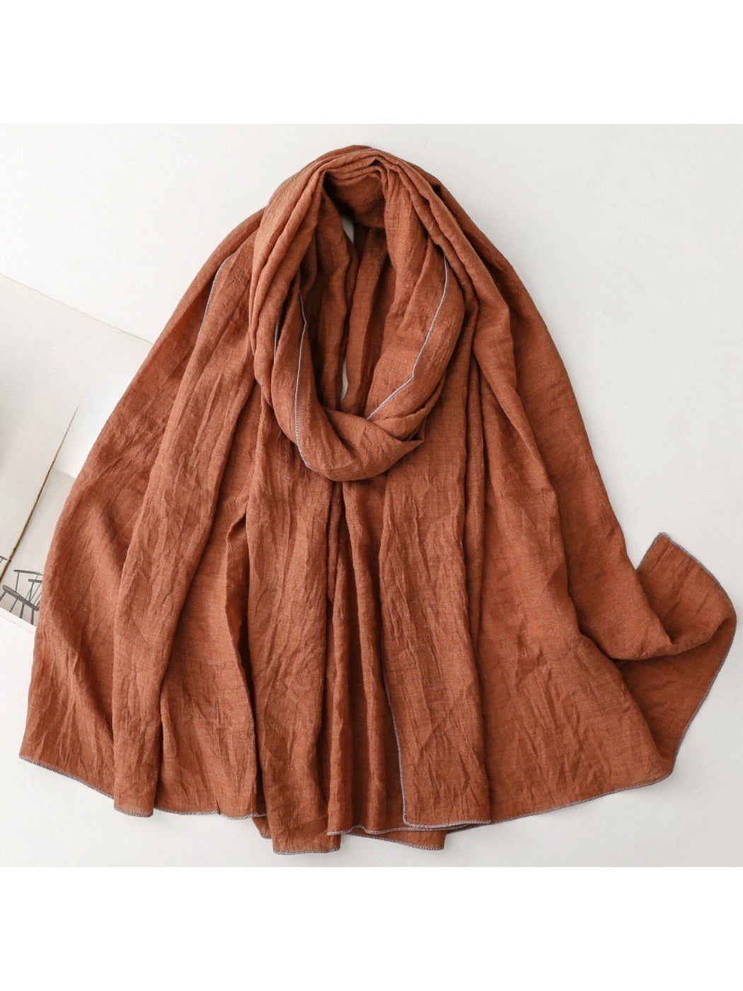 Scarvii - Fluid Draped Texture Everyday Scarf