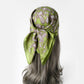 Scarvii - Soft Vintage Paisley Printed Square Scarf