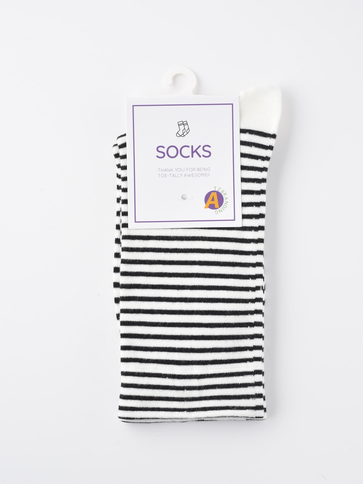 Rufia - Colorful Striped Mid-Calf Socks