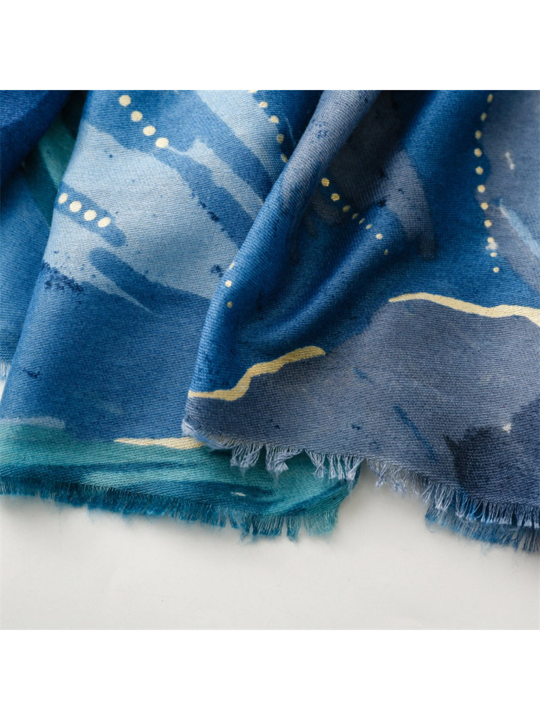 Scarvii - Abstract Botanical Brush Print Scarf