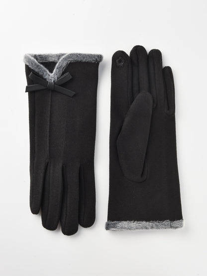Gloving - Women's Winter Touchscreen Gloves with bow