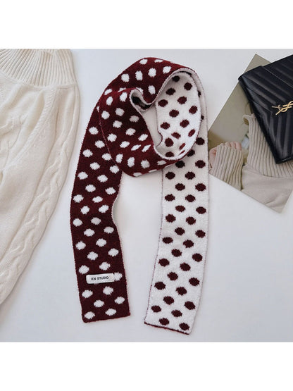 Scarvii - Reversible Soft Dot Scarf