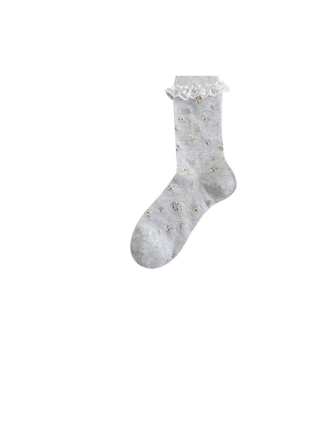 Rufia - Vintage Ditsy Floral Lace Crew Socks product image 3
