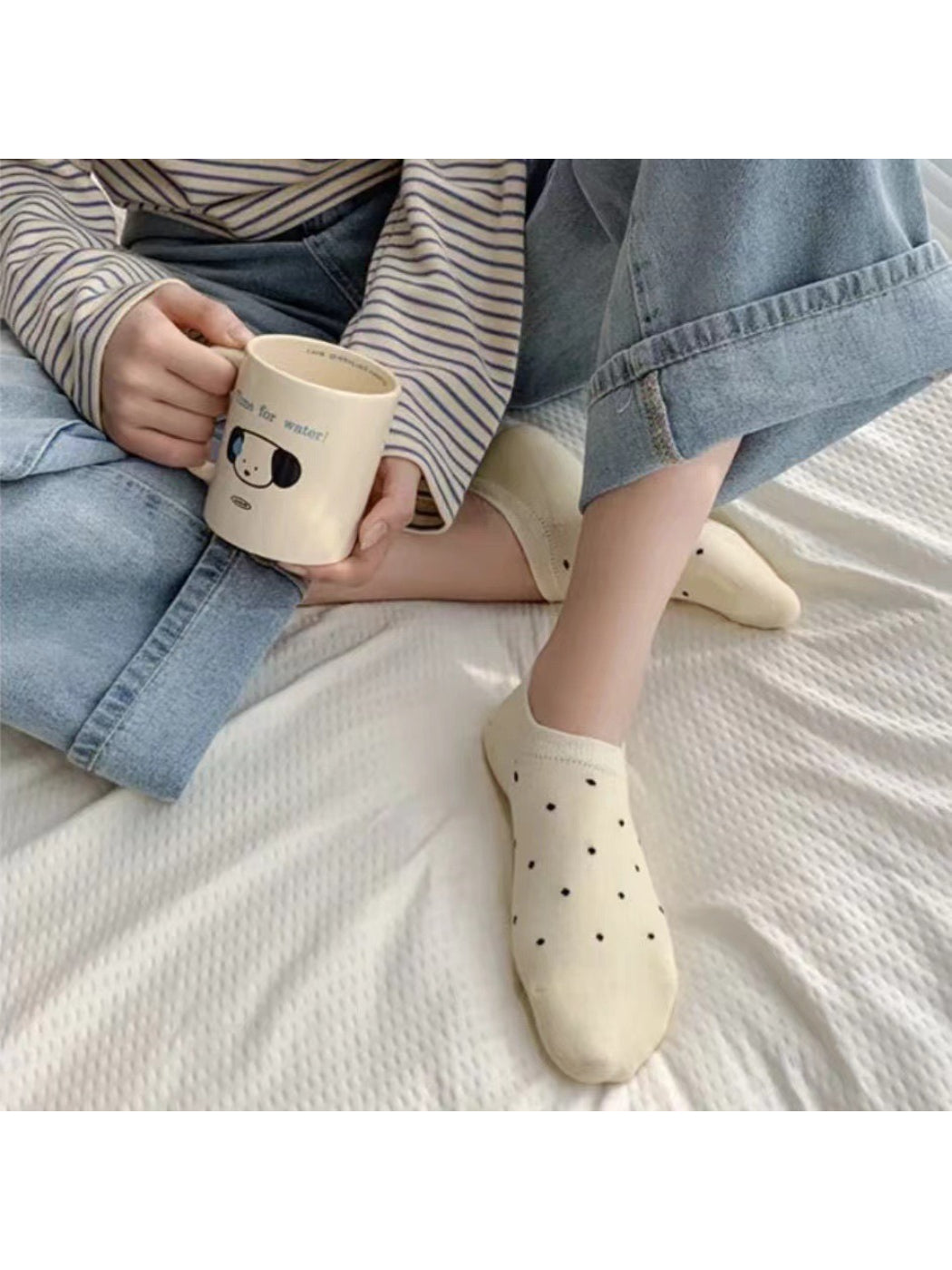 Rufia - Everyday Polka Dot Ankle Socks product image 3
