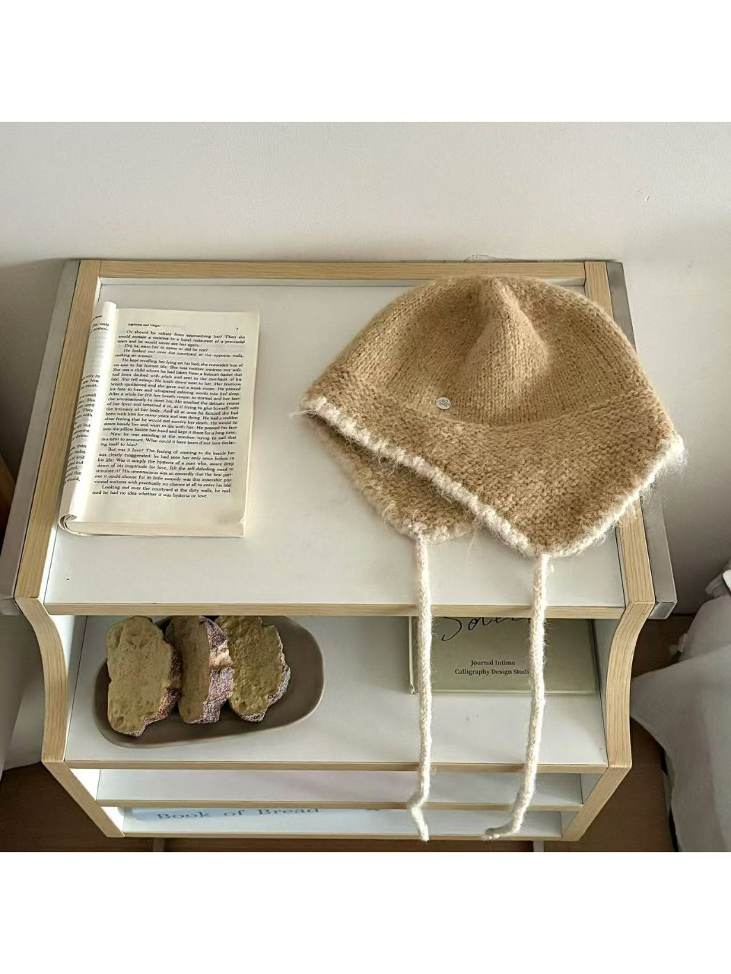 Haila - Fuzzy Patchwork Winter Beanie