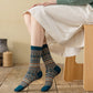 Rufia - Vintage Argyle Pattern Mid-Calf Socks