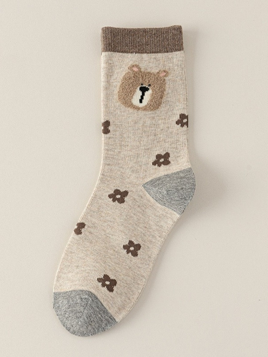 Rufia - Cute Winter Socks with Cartoon Animal Patterns