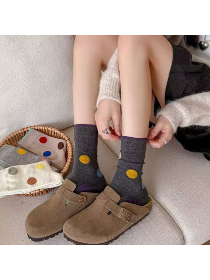 Rufia - Colorful Polka Dot Crew Socks product image 7