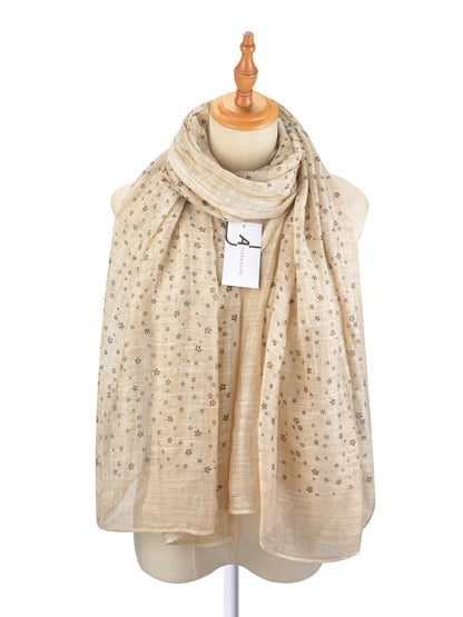 Scarvii - Soft Floral Pattern Scarf