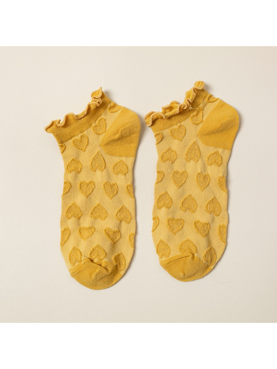 Rufia - Textured Heart Ankle Socks product image 10