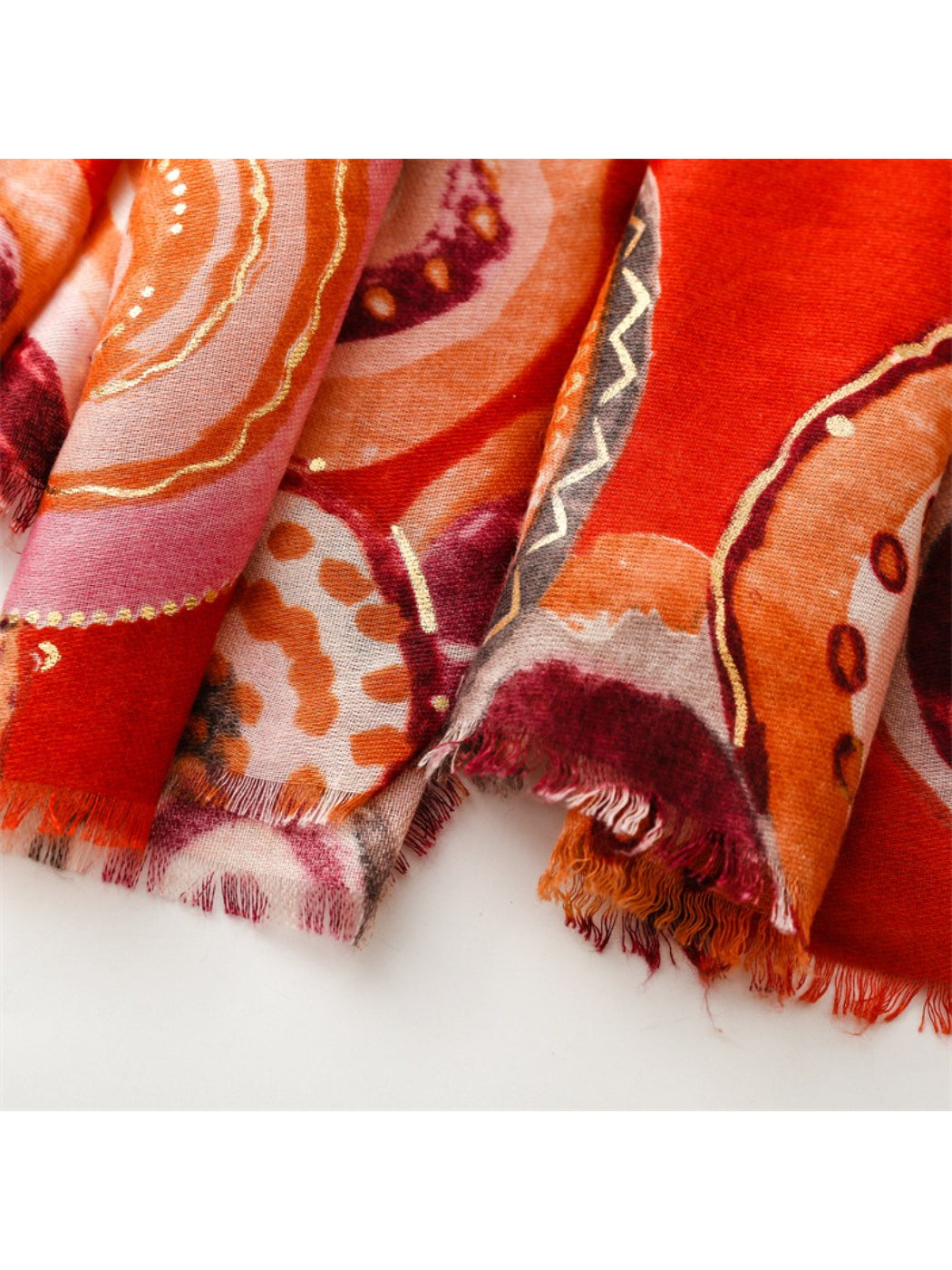 Scarvii - Soft Graphic Pattern Spring Summer Scarf