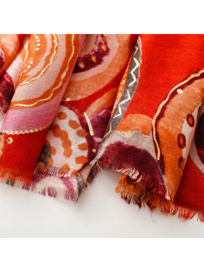 Scarvii - Soft Graphic Pattern Spring Summer Scarf