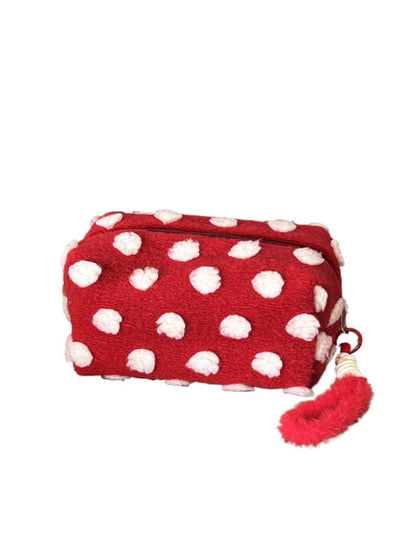 Cosbai – Polka Dot Handbag for Cosmetics