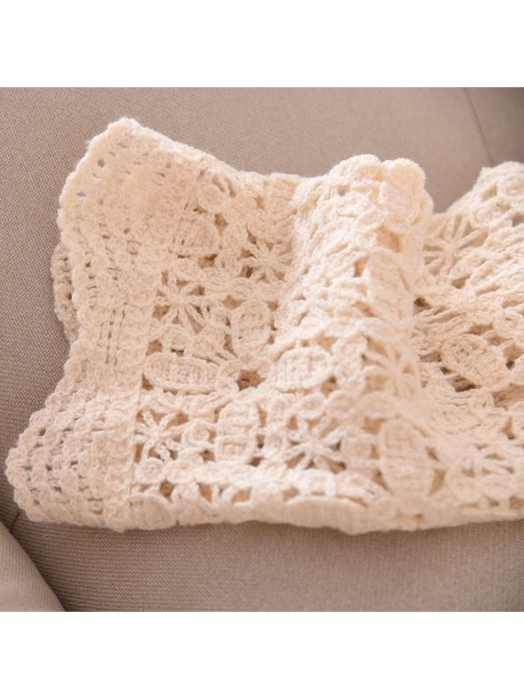 Crosa - Long Sleeve Short Style V Neck Knit Cardigan
