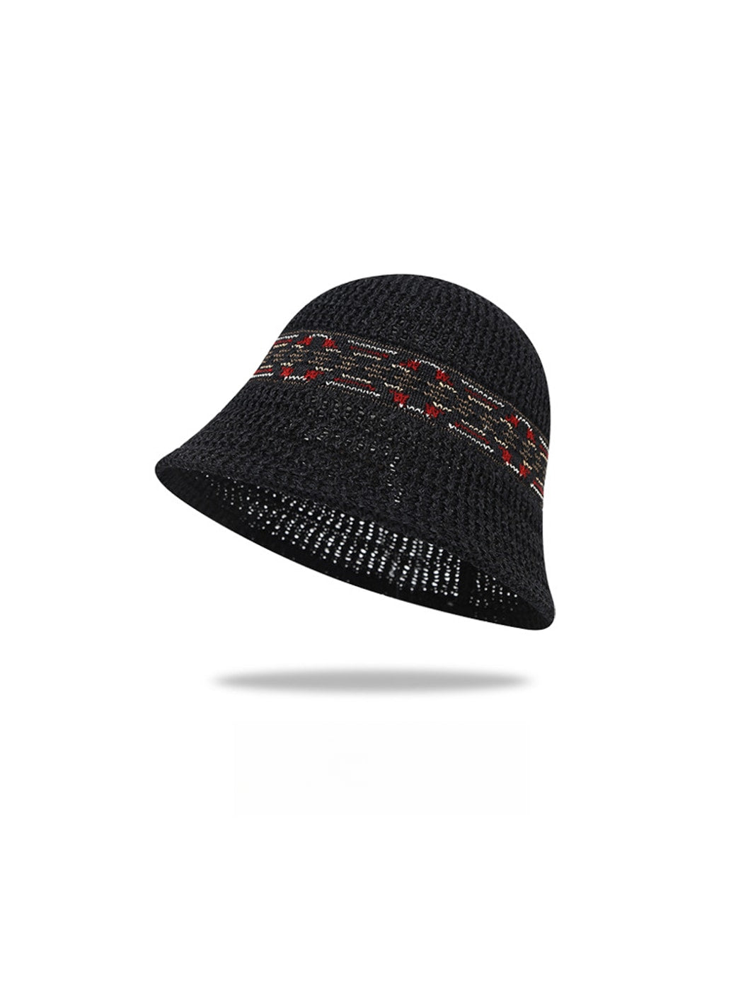 Haila - Fair Isle Round Crown Bucket Hat