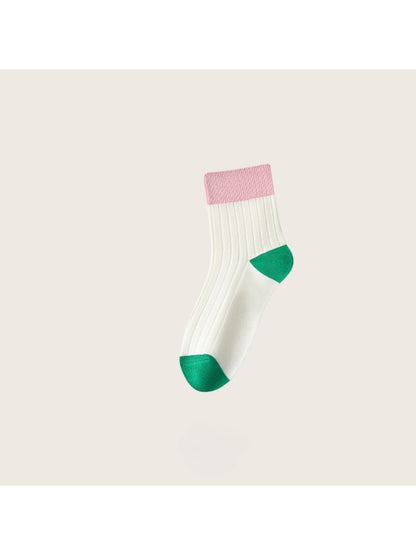 Rufia - Playful Contrast Toe Crew Socks product image 3