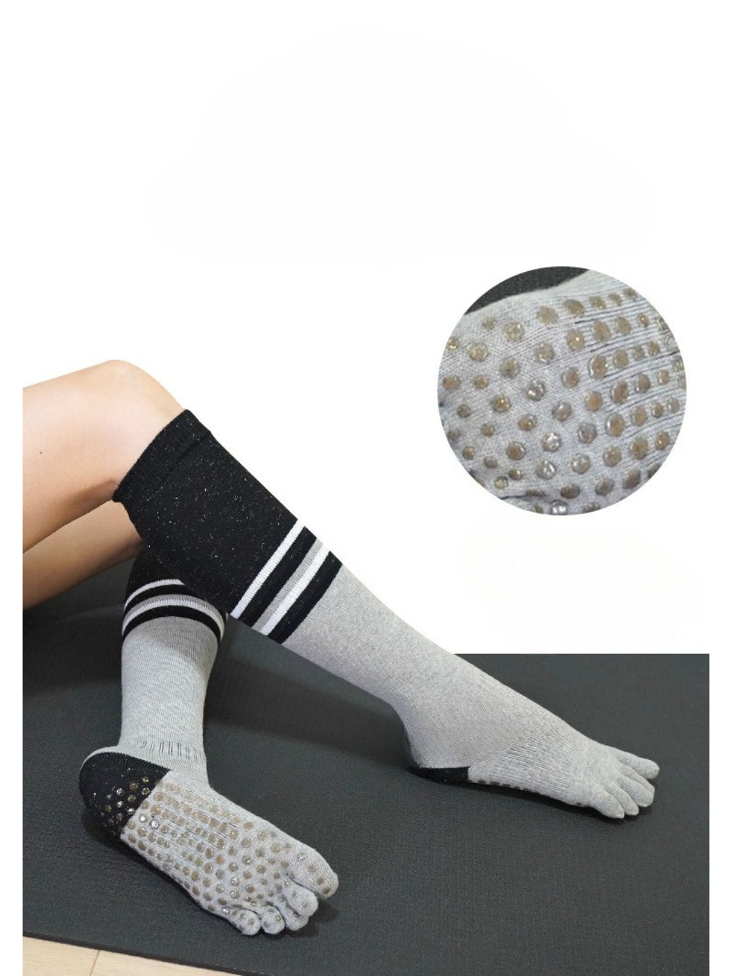 Rufia - Five-Toe Grip Training Knee Socks