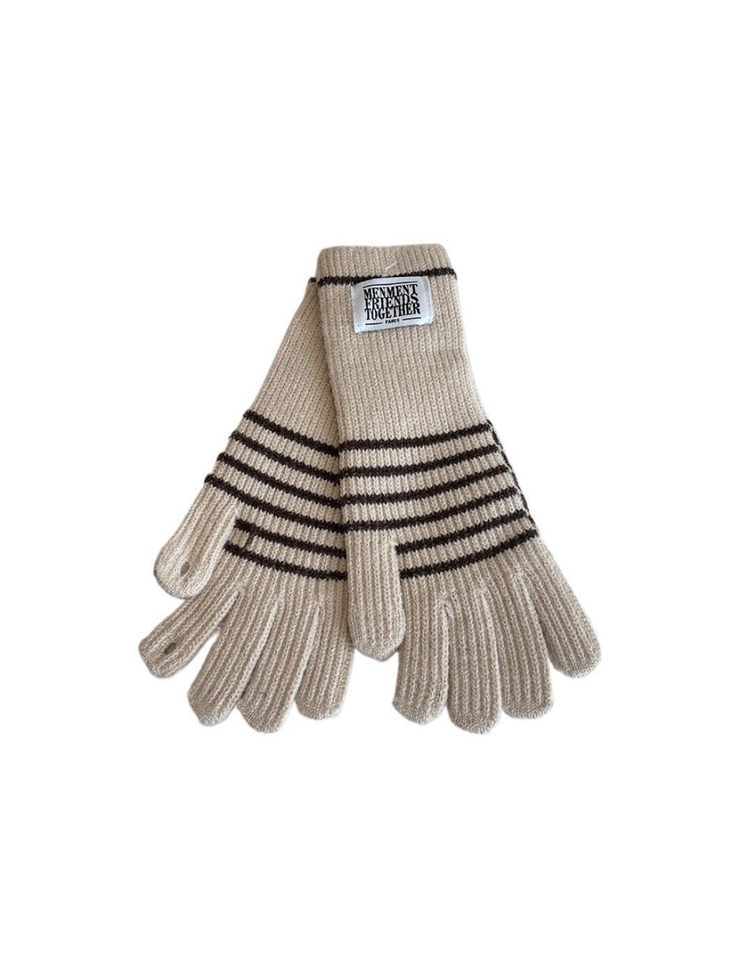 Gloving - Striped Women's Gloves with Tag