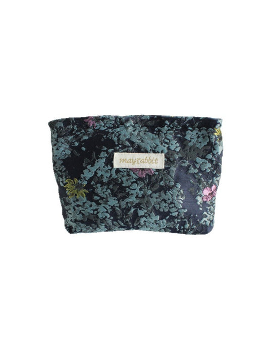Cosbai – Small Floral Travel Makeup Pouch