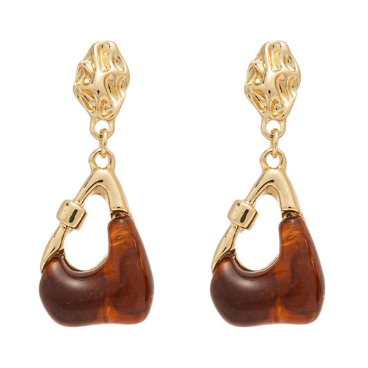 Earwish - Resin Mini Bag Design Earrings - Playful & Creative