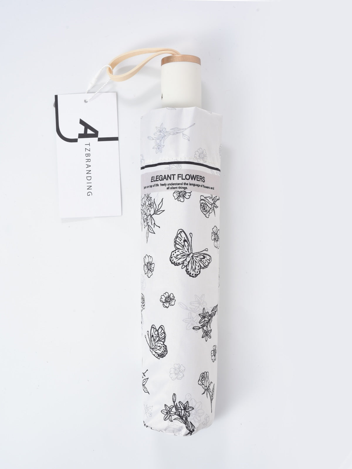 Rano – Elegant Flowers Printed Umbrella