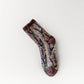 Rufia - Vintage Floral Relief Crew Socks