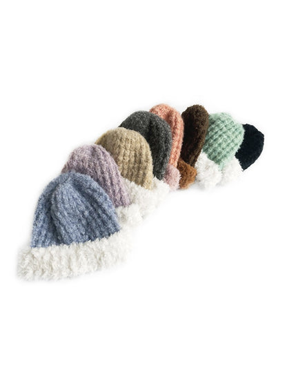 Haila - Soft Plush Cuffed Knit Beanie