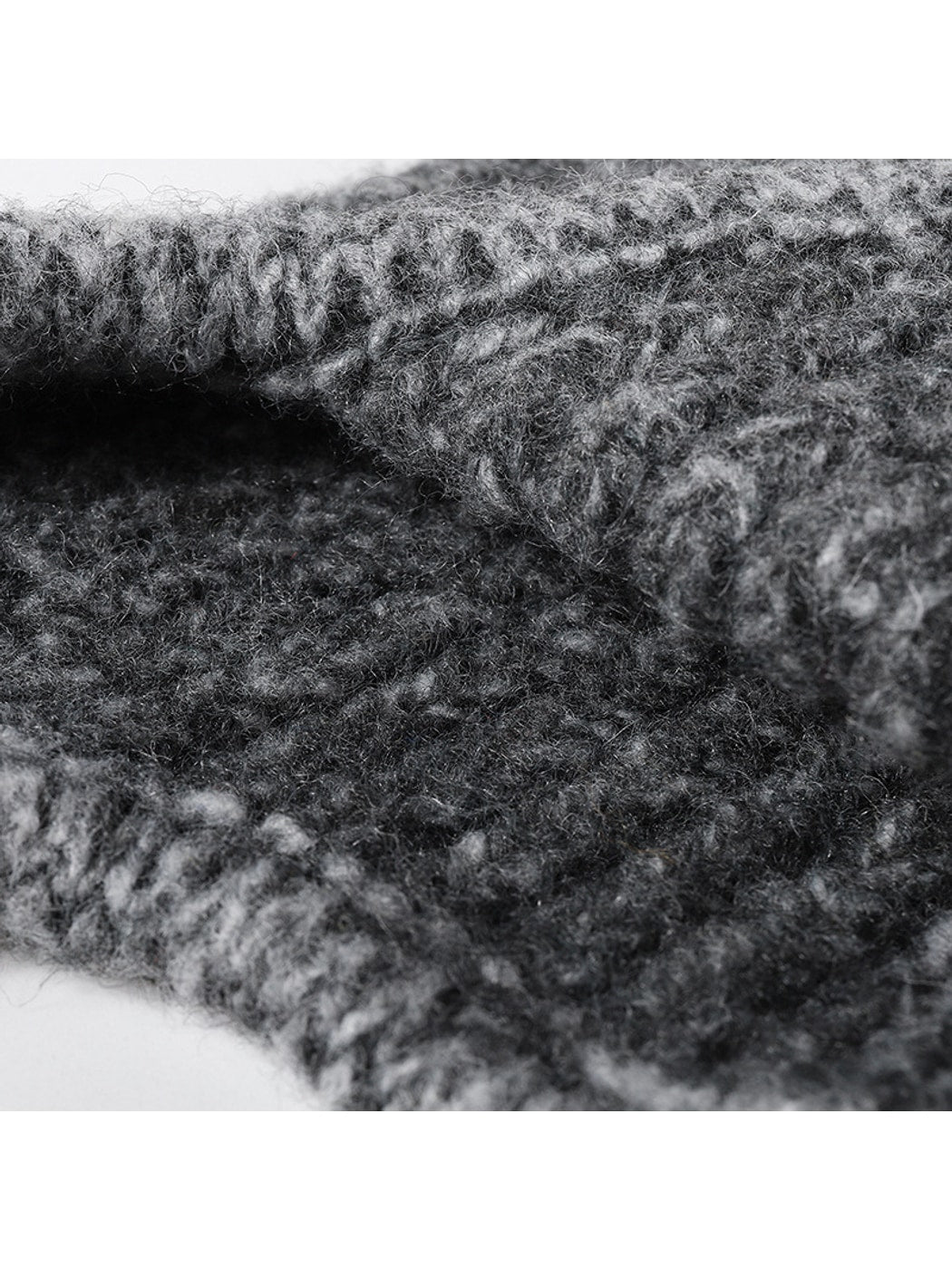 Haila - Foldable Ear Cover Knit Beanie