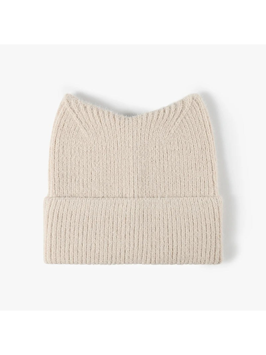 Haila - Peaked Crown Cuffed Knit Beanie