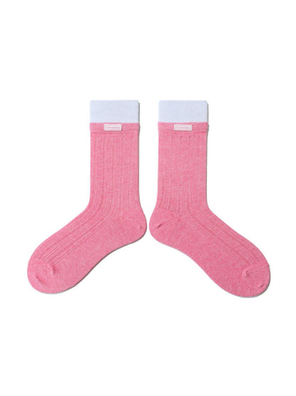 Rufia - Dopamine Summer Mesh Colorblock Ankle Socks