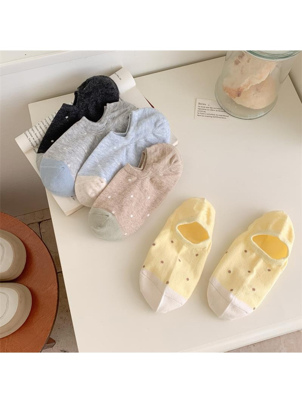 Rufia - Classic Polka Dot Low Ankle Socks