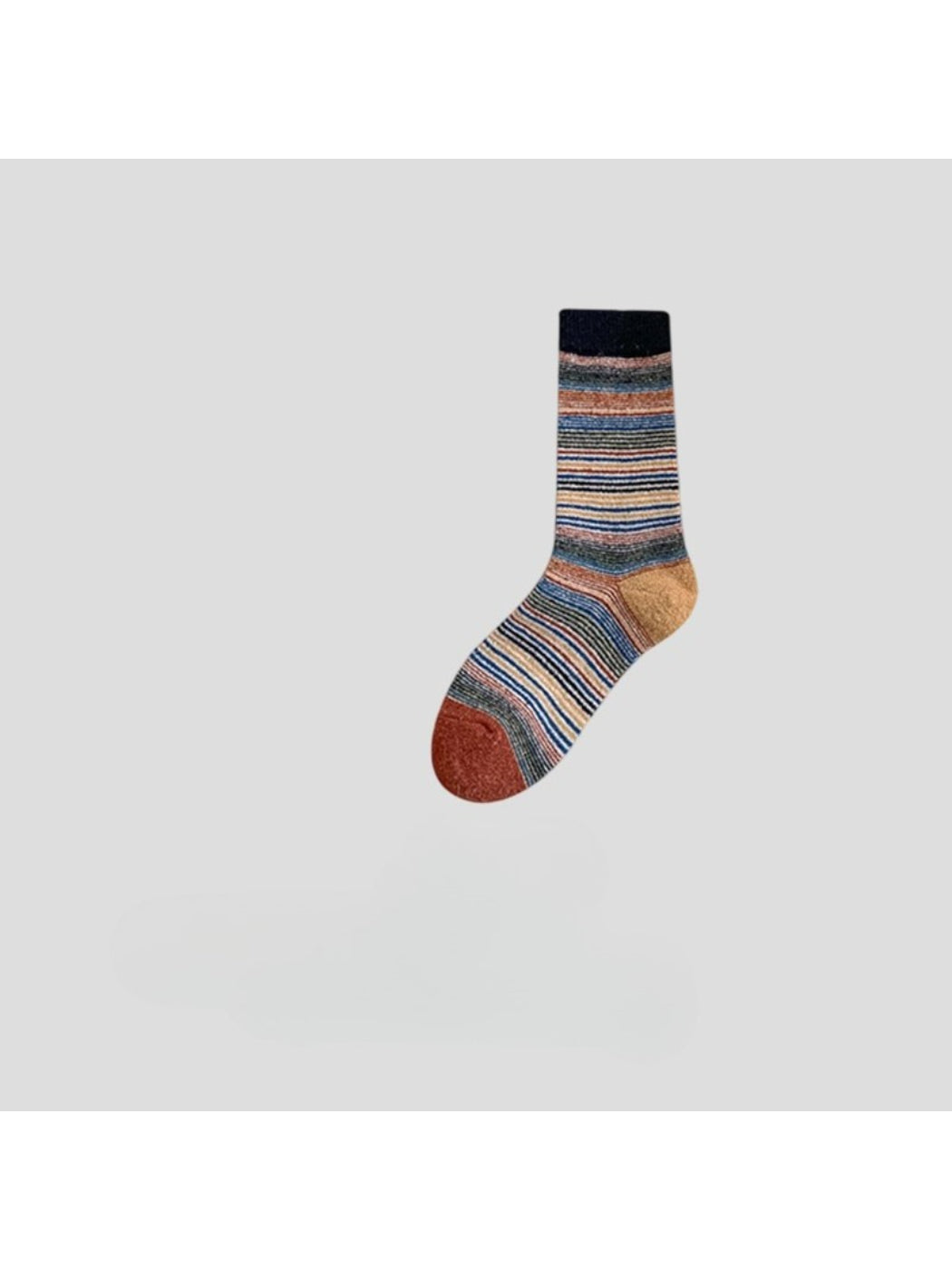 Rufia - Multicolor Stripe Crew Socks