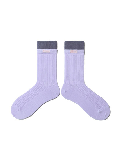 Rufia - Dopamine Summer Mesh Colorblock Ankle Socks