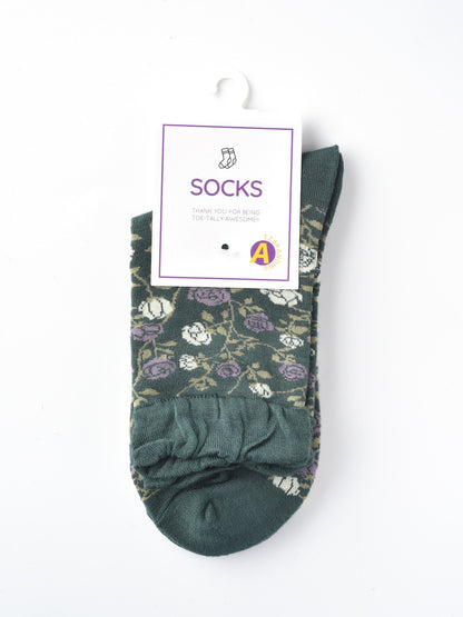 Rufia – Capsule Vintage Rose Crew Socks