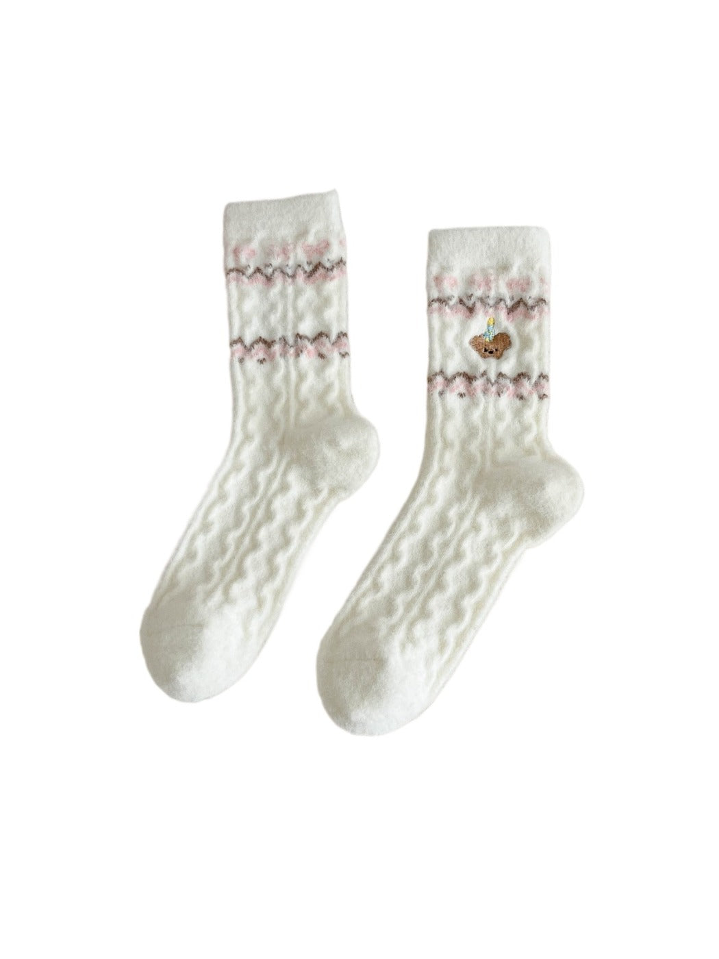 Rufia – Cozy Cartoon Dog Plush Sleep Socks