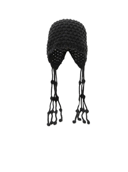 Haila – Knitted Earflap Pom Winter Knitted Beanie