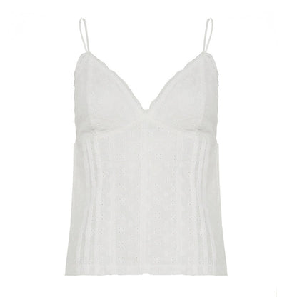 Vesty - Textured Lace Cami - Classic & Chic