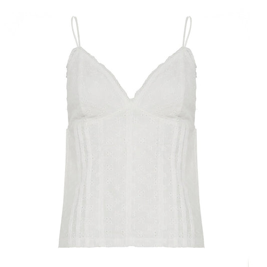 Vesty - Textured Lace Cami - Classic & Chic