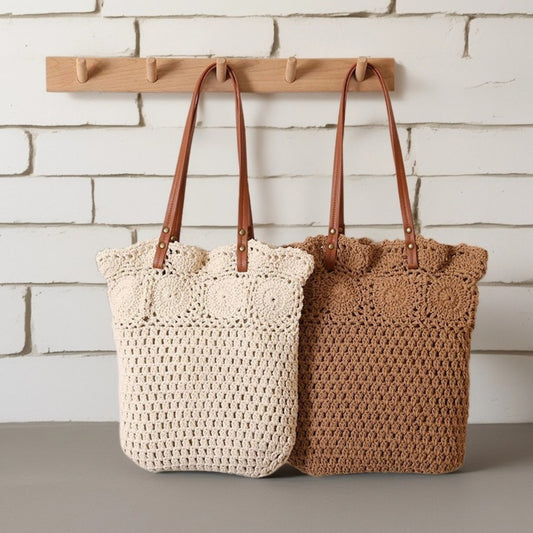 Bohemian Crochet Shoulder Bag