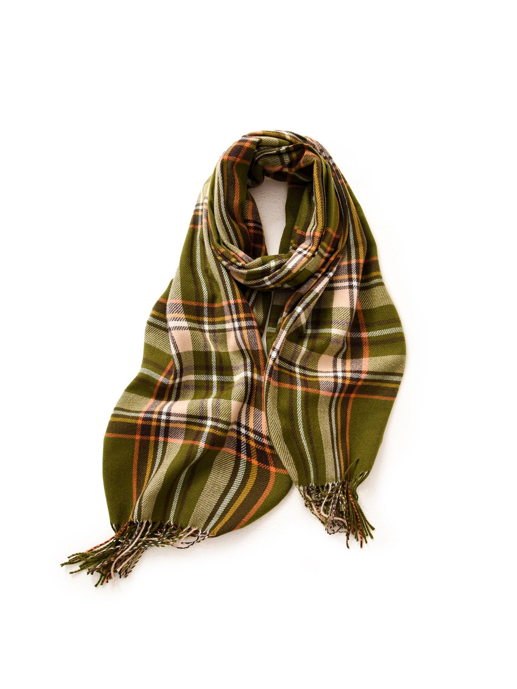 Scarvii - Classic Tartan Plaid Fringed Winter Scarf