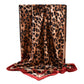 Scarvii - Square Scarf with Leopard Print