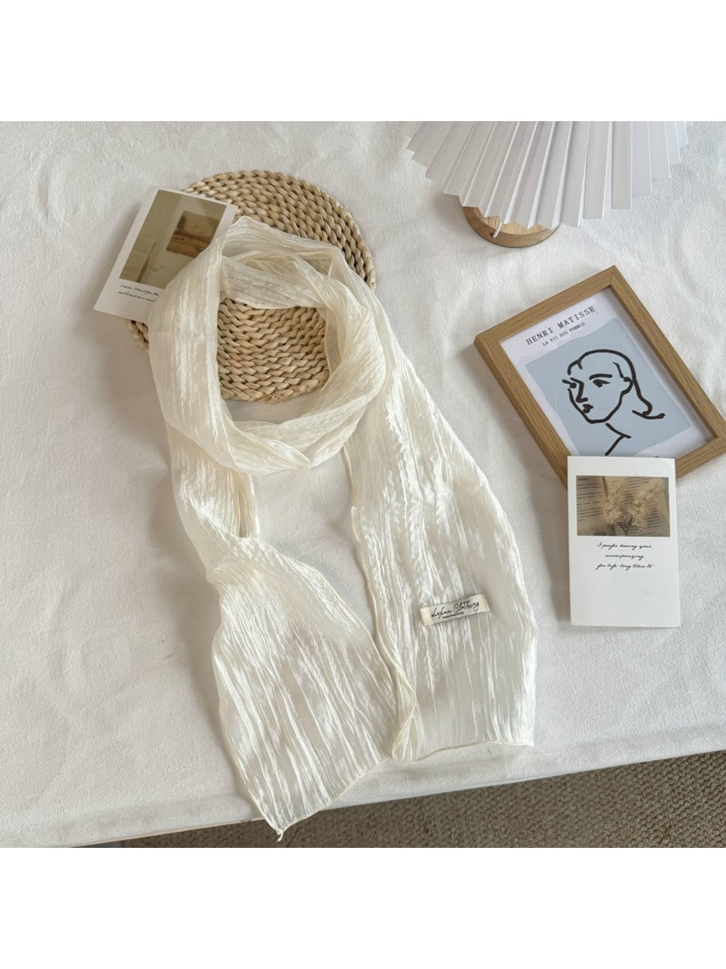 Scarvii - Minimal Long Narrow Neck Styling Scarf