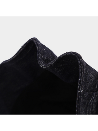 Haila - Vintage Denim Style Brim Hat
